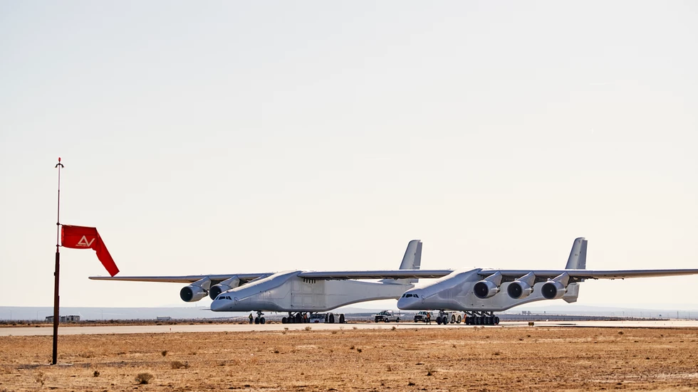 Το Stratolaunch «πιάνει» τα 74 χαω στον τροχόδρομο! (βίντεο)